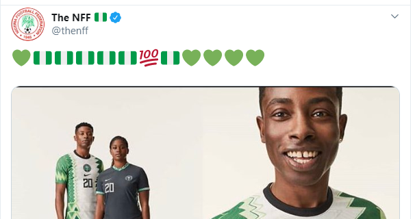 Nigerians applaud Nike as new Super Eagles jersey inspired by 'traditional  agbada' is unveiled (photos)